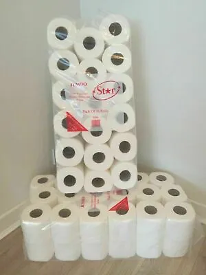 72 Rolls 2Ply Soft Quilted & Embossed Luxury Toilet Tissue • £17.99