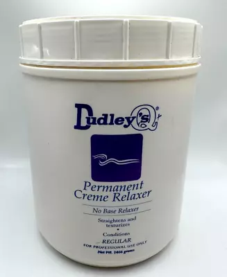 Dudley Permanent Creme Relaxer Regular Straightens Texturizes 1466 Grams • $79.99