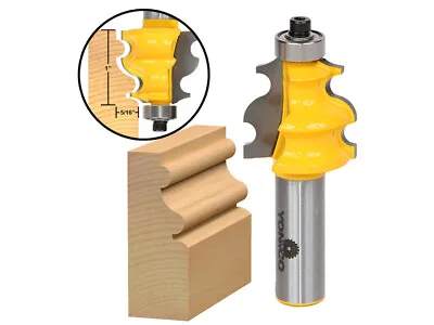 1  Architectural Molding Router Bit - 1/2  Shank - Yonico 16139 • $19.95