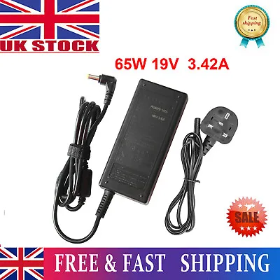 AC Charger For Medion Akoya E6212 E6215 E6217 E6220 E6226 E6227 E6234 E7216 65W • £9.89