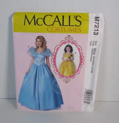 McCall's M 7213 Princess Costume Pattern Misses 8-22 Uncut • $8.99