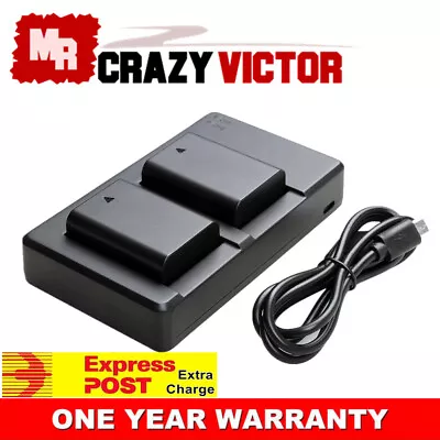 $17.95 • Buy NP-FW50 Battery Dual Charger For Sony Alpha A3000 A3500 A6000 A6300 A6400 A6500