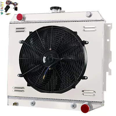 4-Row Radiator Shroud Fan Fits For 1968-1974 DODGE PLYMOUTH MOPAR SMALL BLOCK F • $284.95