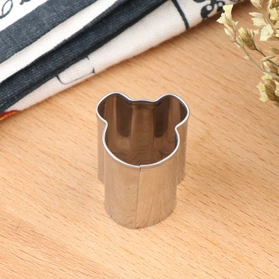 £3.26 • Buy 8Pcs Stainless Steel Flower Shape Fruit Vegetable Peelers Cookies Cutter Mol D❤6
