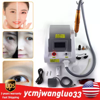 Nd YAG Picosecond Laser Hair Tattoo Removal Eyebrow Skin Rejuvenation Machine • $540