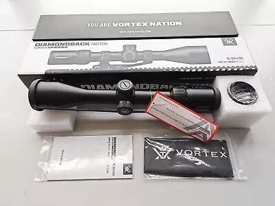 Vortex Diamondback 6-24x50 Riflescope EBR-2C MRAD Reticle Tactical Riflescope • $239