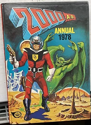 1970s Vintage Retro Collectable Annual Judge Dredd 2000 AD 1978 Book Excellent • £5.99
