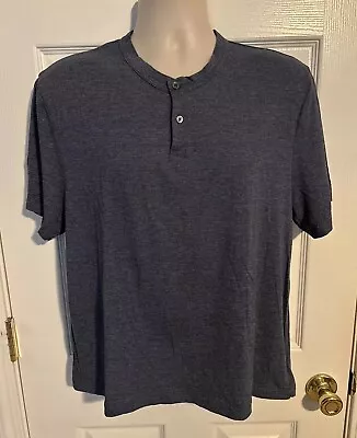 James Perse Men’s Short Sleeve Henley T-Shirt Size L (3) • $16.99