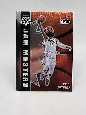 🏀PAUL GEORGE 2020 Mosaic #8 JAM MASTERS LA Los Angeles Clippers Basketball Card • $1.50