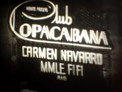 Super 8mm Sound 4x400'' Feature  COPACABANA  1947 Groucho Marx-Carmen Miranda • $55