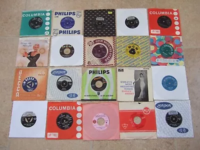 JOB LOT OF 20 X 7  50/60s  SINGLE/EPs - TRAFFIC DRIFTERS YARDBIRDS DUSTY L39 • £17.99