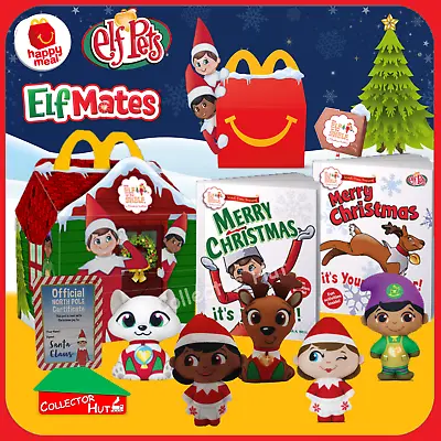 £3.49 • Buy McDonald's Happy Meal 2022 Christmas Elf On The Shelf Plush Toys