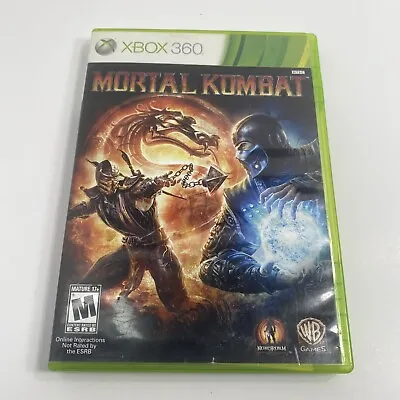 $13.95 • Buy Mortal Kombat (Xbox 360)  Complete With Manual Tested Working + Katalog