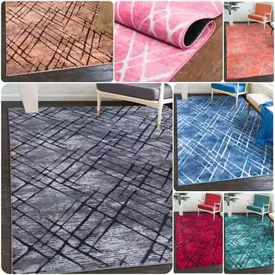 £6.95 • Buy Non Slip Rug Living Room Soft Rug Hallway Runner Kitchen Bedroom Rug Door Mat