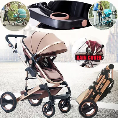 $398.13 • Buy ✅Baby Pram Buggy Newborn Jogger Stroller Combi Travel System Pushchair 9 In 1✅