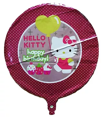 Hello Kitty Birthday Party Foil Balloon Party Supplies Decoration • $4.50