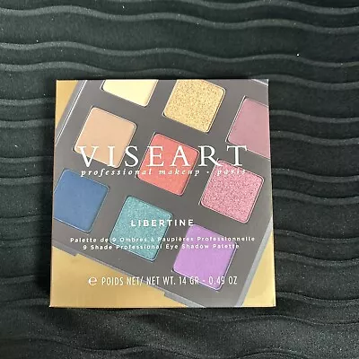 Viseart Libertine 9 Pan Professional Eye Shadow Palette Luxury MUA Neutral BNIB • $34.99