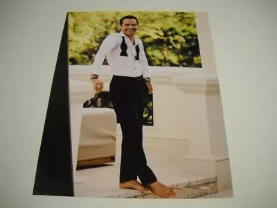 MARC ANTHONY Is Barefoot And Smiling... 2021 Promo Poster Ad • $9.95