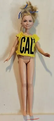 Mary-Kate And Ashley Olsen Juvenile Barbie Doll  Yellow Shirt VGUC C334G  • $14.56