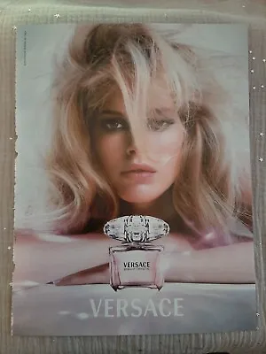 Perfume Paper Advertising. 2007 Ad Versace Bright Crystal Perfume • $1.62