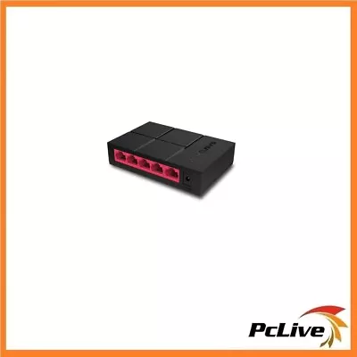 $26.90 • Buy NEW Mercusys MS105G 5-Port 10/100/1000 Mbps Desktop Switch Gigabit Ethernet Hub