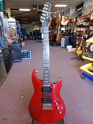 Hagstrom Ultralux XL-5 2007 Quilted Trans Red W/Gig Bag *** FREE SHIPPING *** • $599