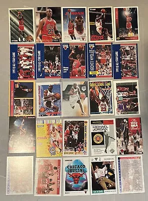 25 Michael Jordan Card Lot No Dupes High Grade Upper Deck Fleer Hoops Skybox NM • $24.99