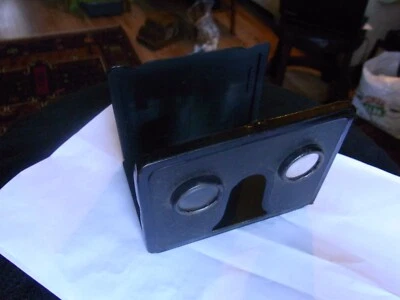 £20 • Buy Vintage Folding Pocket Stereoscope    3D Photo Viewer Black
