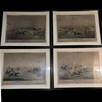 Lot Of 4 Alken The Quorn Hunt Plate Etching Plates # IV V VII VI • £332.55