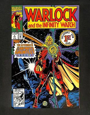 Warlock And The Infinity Watch #1 1st Team Appearance! Judgment! Marvel 1992 • $0.99