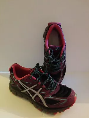 £20.35 • Buy Asics GEL Scram 3 Running Trail Shoes Women’s SIZE 6 T6K7Q Magenta EUR 37 Rare
