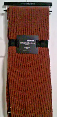 Magaschoni Home Throw Blanket Soft And Decorative Knitted Espresso-50x60''' • $49.39