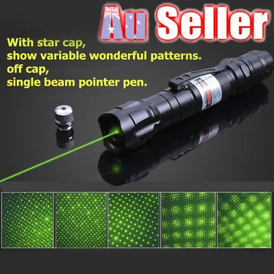 10Miles Green Laser Pointer Star Visible Beam Lazer High Power 532nm Beand New • $19.56
