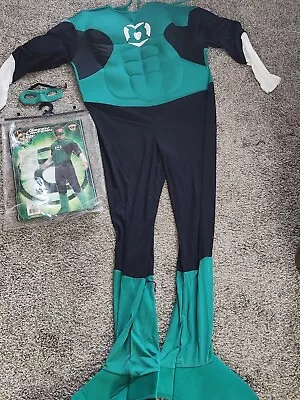 Large Adult Green Lantern Costume Rubies Never Worn Mask Strap Broke • $40