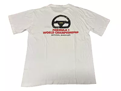 MOMO Steering Formula 1 World Championship Official Supplier T Shirt One Size • $99