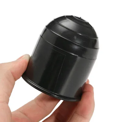 $5.05 • Buy 50mm Plastic Tow Bar Ball Cover Cap Auto Car Towing Hitch Towball Protect Black