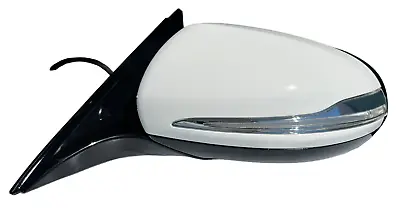 #116 White Left Driver Side Blind Spot Mirror For Mercedes S450 S500 S550 S560 • $235