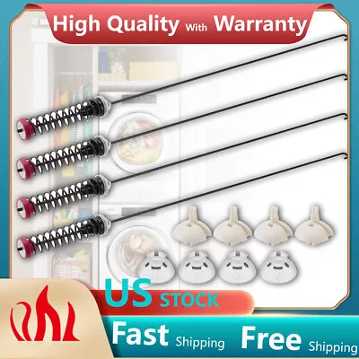 4PACK Washer Suspension Rod Kit W11217817 W11159470 W11226768 For Whirlpool • $43.35