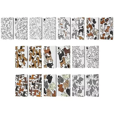 HEAD CASE DESIGNS DOG BREED PATTERNS 4 LEATHER BOOK WALLET CASE FOR APPLE IPAD • £20.95