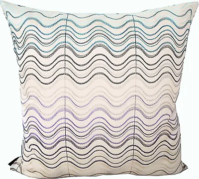 Missoni Home Embroidered  Upholstery Cushion Cover Ecologic Cotton  Marilyn 170 • $99