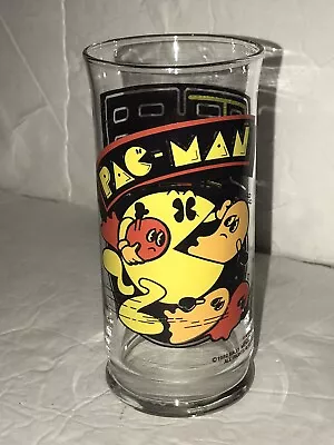 Vintage 1982 Pac-man Drinking Glass Bally Midway Arcade Video Game Nice • $19.99