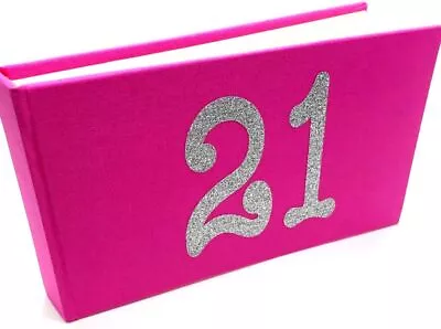 Metal Planet Ltd 21st Birthday Photo Album For Her - Sparkly 21 Design On Styli • £16.54