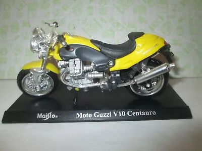 Moto Guzzi V10 Centauro  1-18 Scale Maisto  Motorcycle Model With A Stand • £2.99