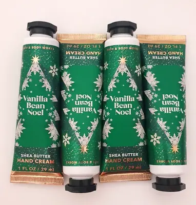 New Bath & Body Works Vanilla Bean Noel Shea Butter Hand Cream. Lot Of 4. • $24.99