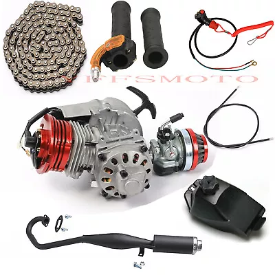 49cc 2 Stroke Engine Motor Kits For Scooter Go Kart Dirt Pit Bike Dune Buggy ATV • $229.72