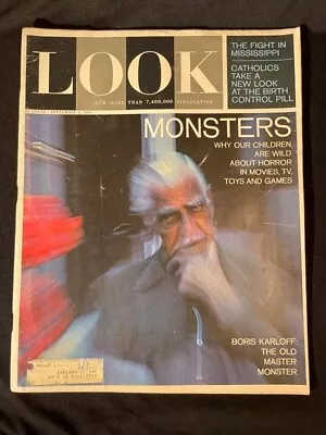 Vintage Look Magazine Monsters September 8th 1964 • $12