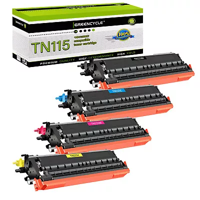 TN115 Black & Color Toner Set Fit For Brother MFC-9840CDW DCP-9045CDN DCP-9040CN • $27.99