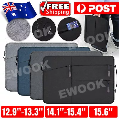 $14.95 • Buy Waterproof Laptop Sleeve Carry Case Cover Bag MacBook Lenovo Dell HP 13 -15.6 