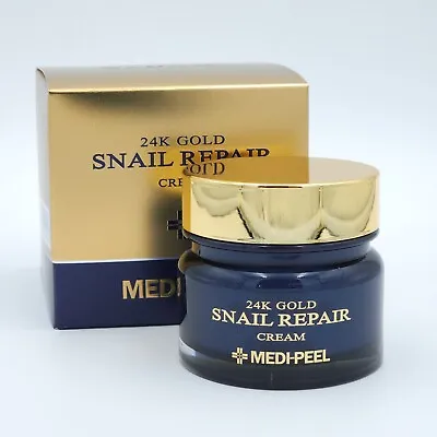 MEDI PEEL 24K Gold Snail Repair Cream 50g Anti Wrinkle Brightening K-Beauty • $26.98