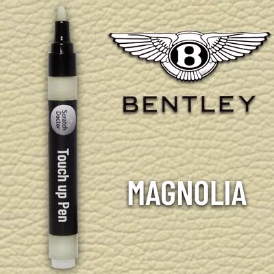 Leather Paint Touch Up Pen BENTLEY Car Seat MAGNOLIA Dye Repairing Recolouring • £9.95